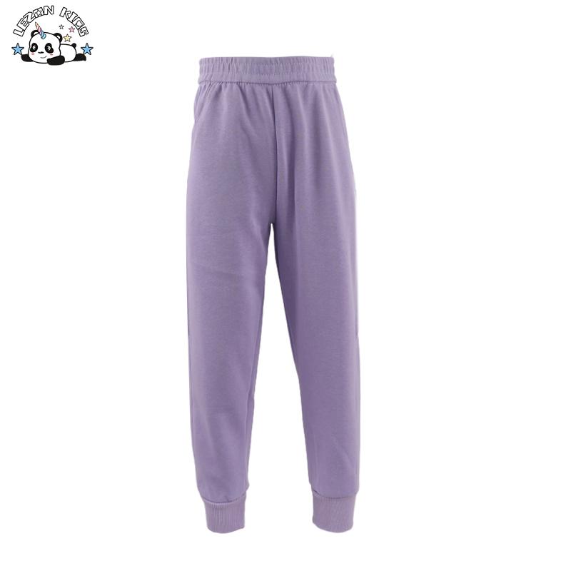 Customized Colors Cotton Toddler Jogger Pants Sweatpants Girls Sweet Sweatpants