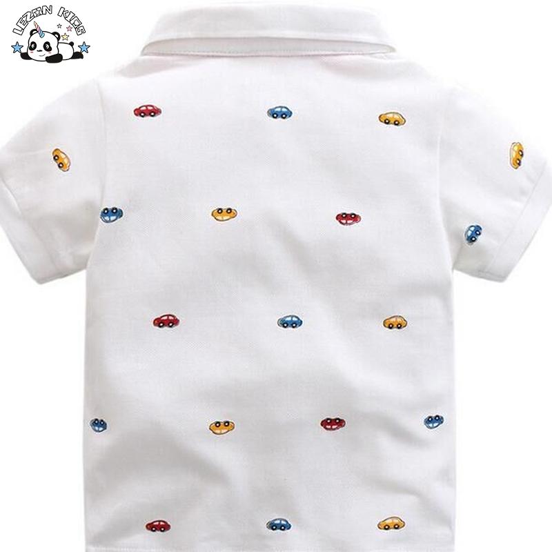Little Boys t Shirt Children's Printing Car Summer Shirts 2021 New Arrival Short Sleeve Boys Tshirt