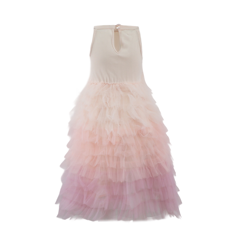Custom Girl’s Beaded Tiered Skirt