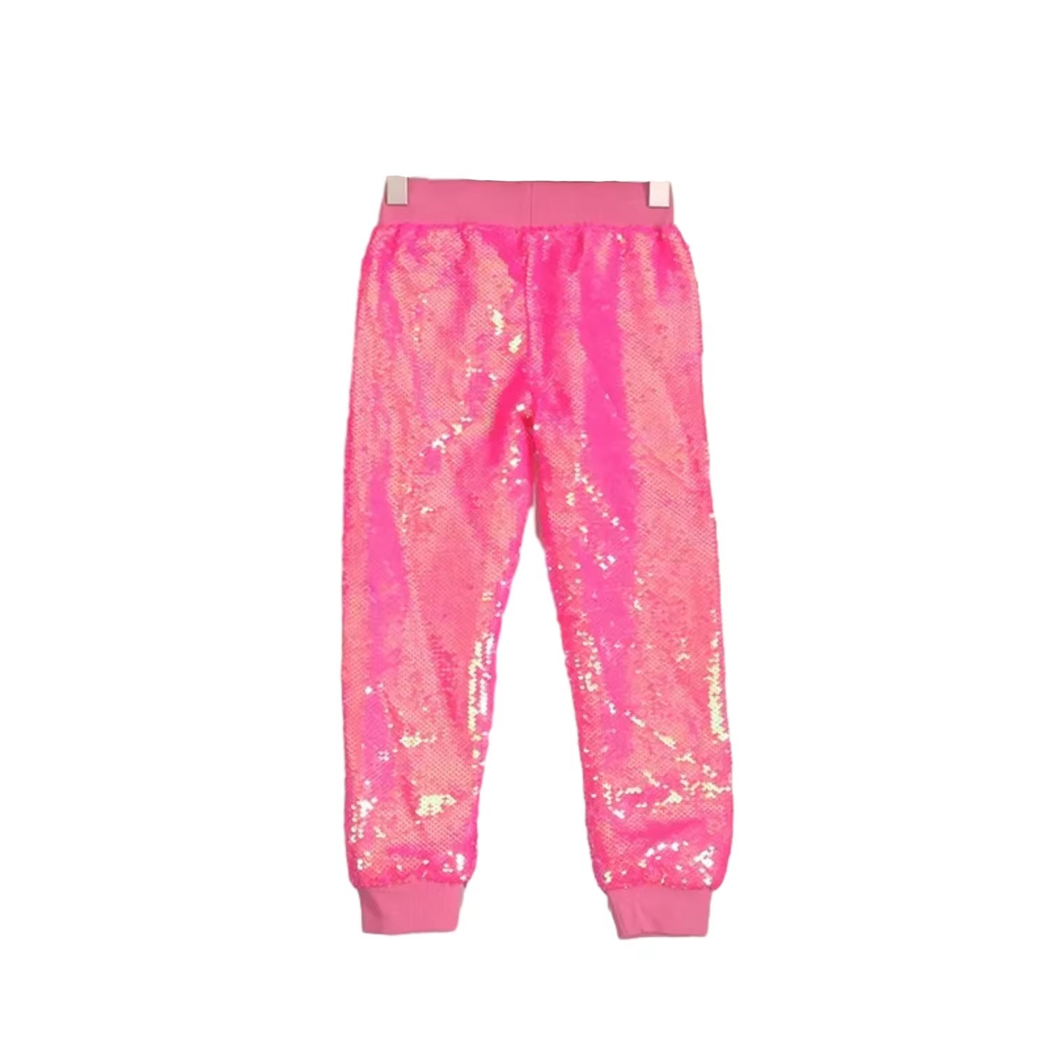 Custom Kids Girls Sparkly Sequin Long Pants