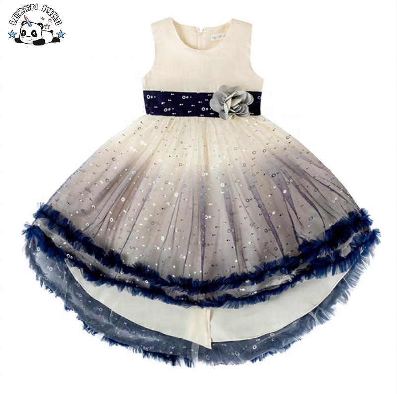 Custom Summer Fluffy Dress Children’s Princess Dress Girls Evening Dress for Birthday Party