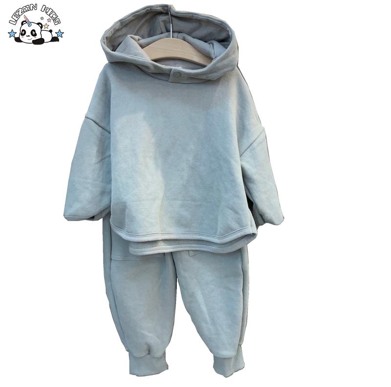 Customized Children's Fashion Clothing Baby Hoodie Jogging Pants 2-piece Set