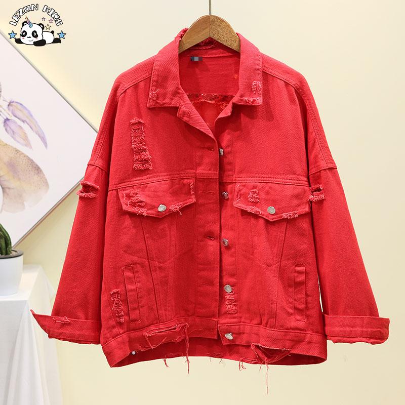 Unique Design Embroidery Sequin Denim Jacket