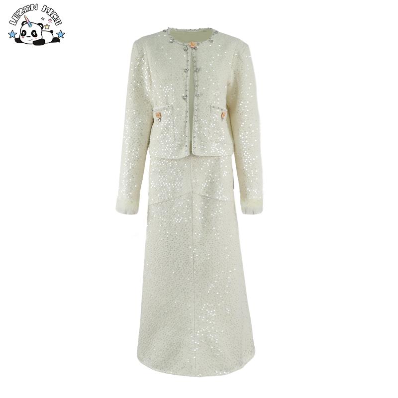 Custom Winter Party Dress Girls 2-14 Years