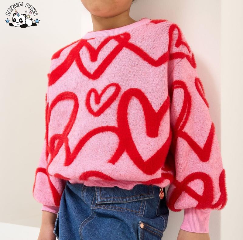 Hot Sale Red Stylish Winter Comfortable Girls Hoodies Sweatshirts