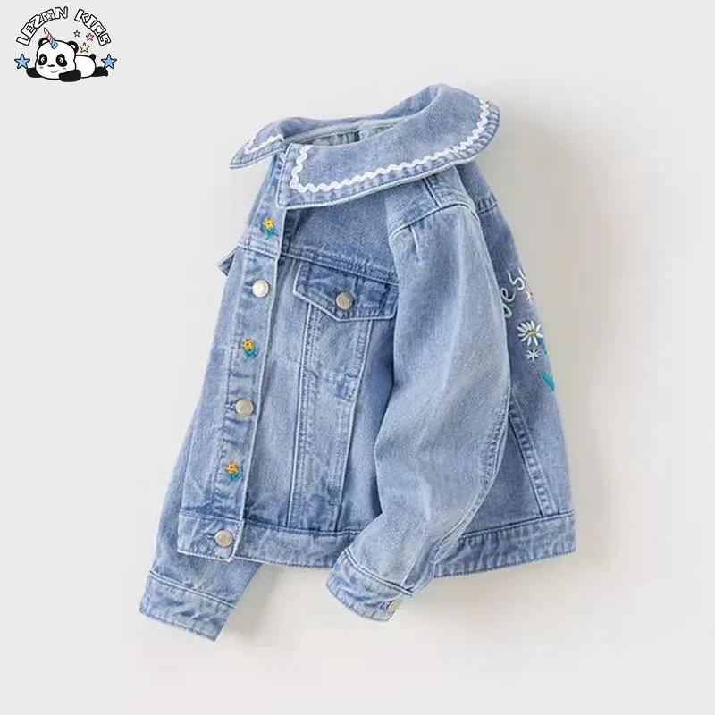 Customizable New Product Explosion Custom Casual Embroidery Pattern Button Denim Jackets