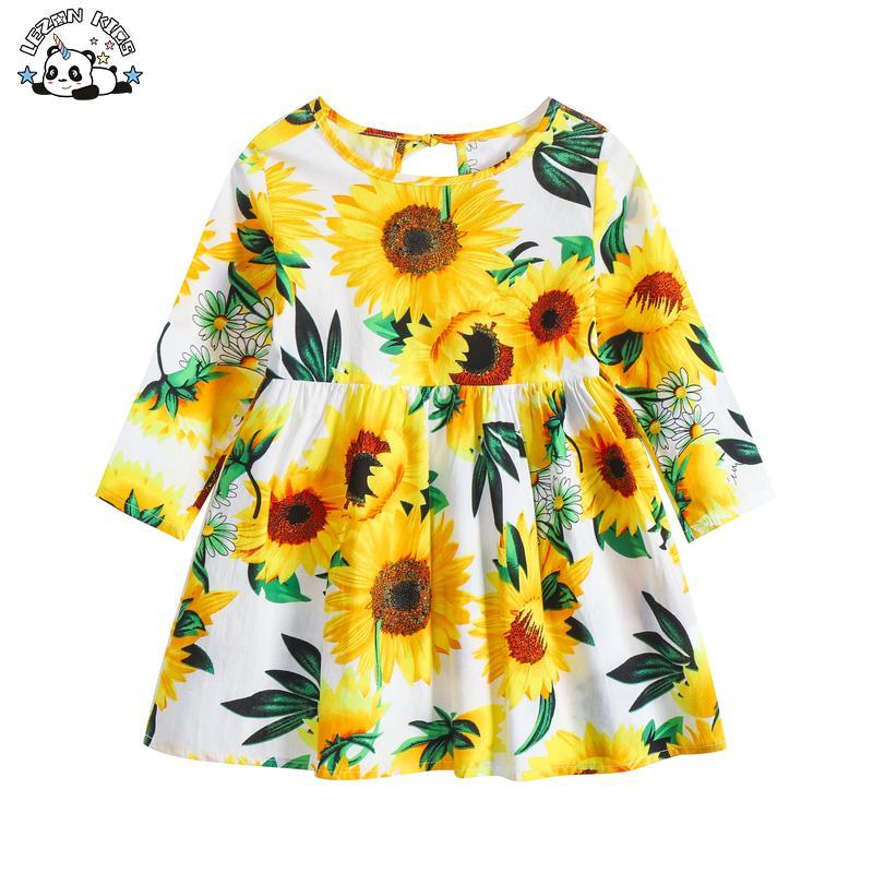 Customizable Spring Autumn Fashion Style Long Sleeve Cotton Dress