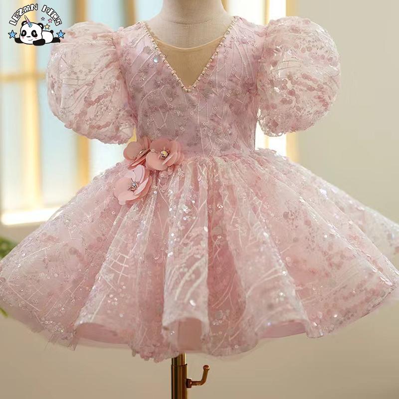 Customizable Birthday Princess Dress Banquet Wedding Girl Birthday Dress