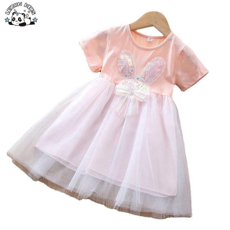 Customizable Hot Selling Short Sleeved Fresh Dress