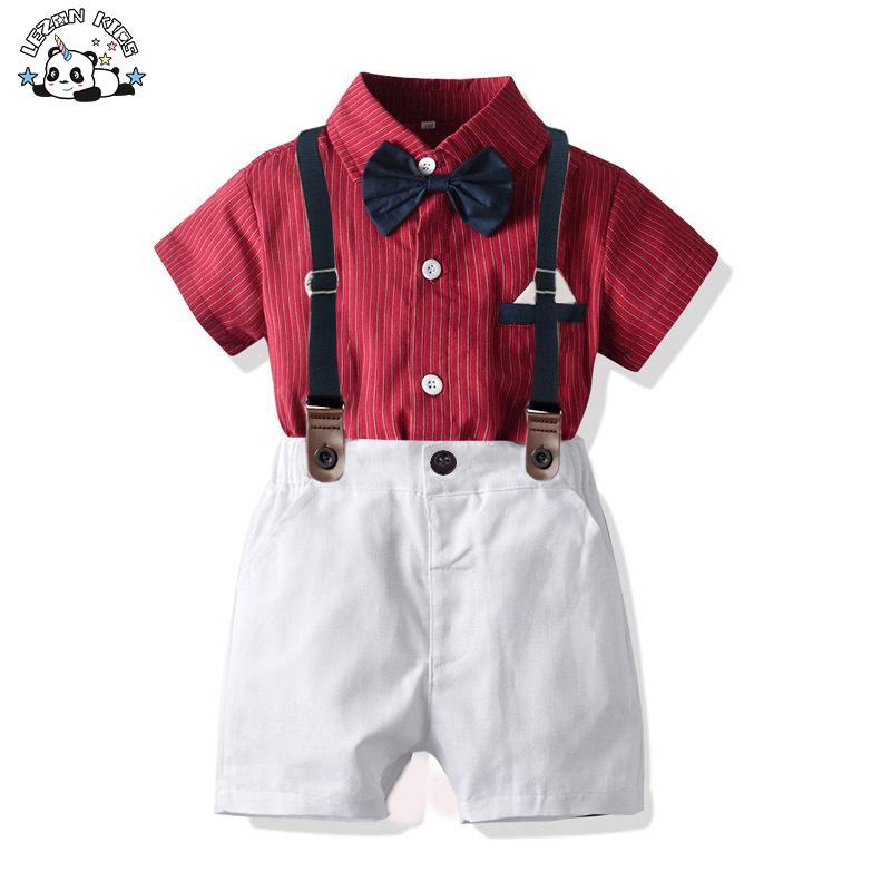 Customizable Big Discount Spring Autumn Boutique Short Sleeve Shirt Kids Toddler Boys Clothing Sets for 2 to 14T