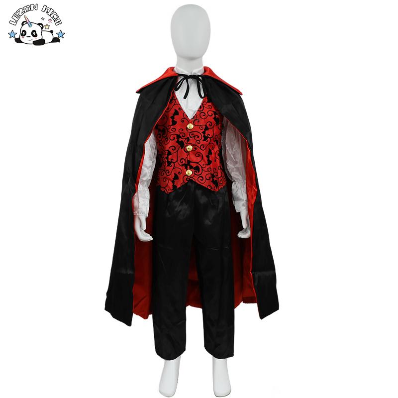 Halloween Horror Children’s Costume Masquerade Cosplay Costume Stage Costume Performance Vampire Boy Set