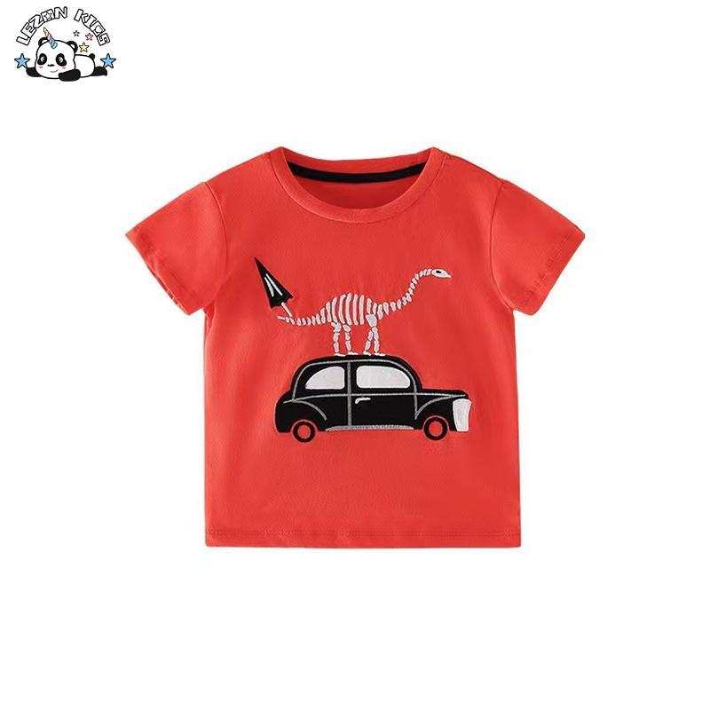 Customizable Boys Tshirts New Fashion Summer Short Cool Printed Pattern Boys T-shirts