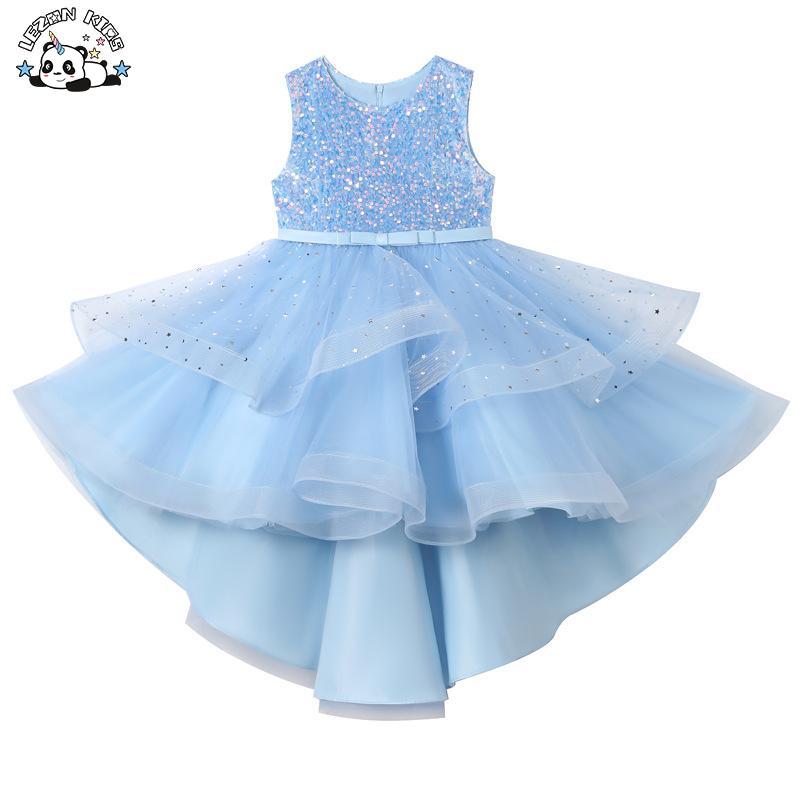 Customizable Sequin Princess Puff Party Dresses