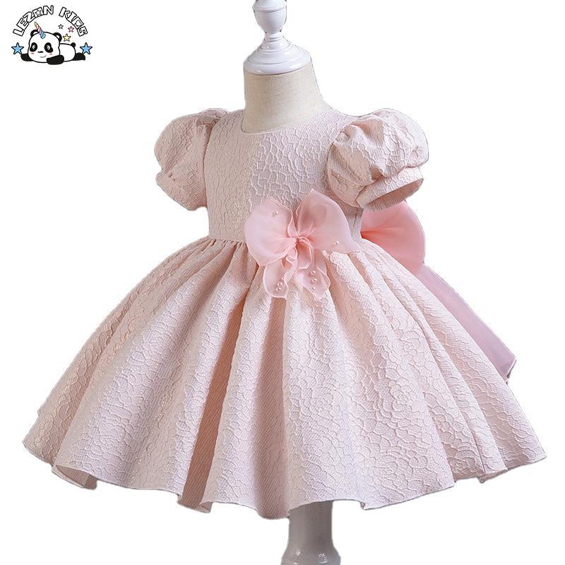 Customizable OEM ODM Colorful Girl Princess Party Gown Kids Fancy Dress Children Girls Puff Dress