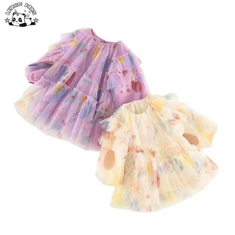 Wholesale Custom Printed Linen Summer Dress