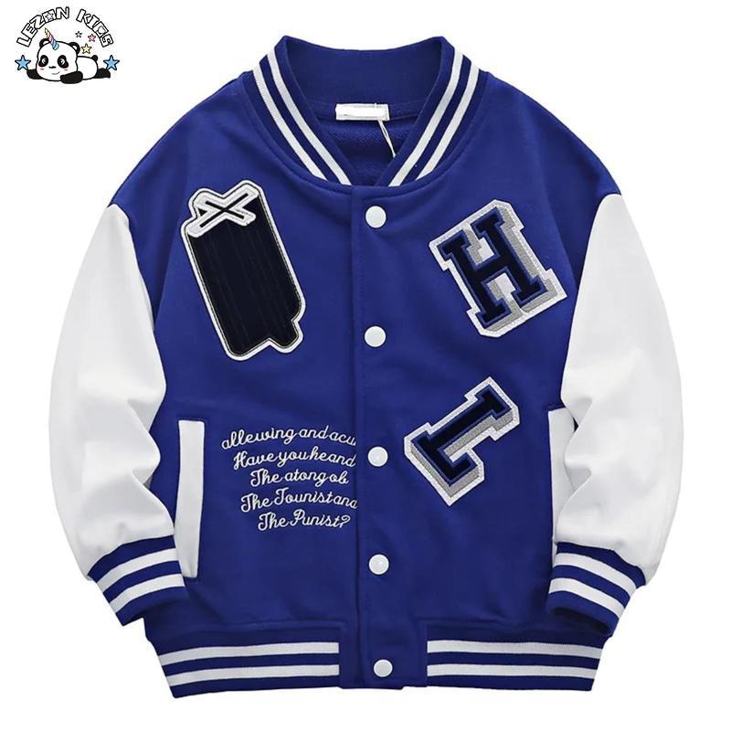 Boys’ Hooded Baseball Jacket