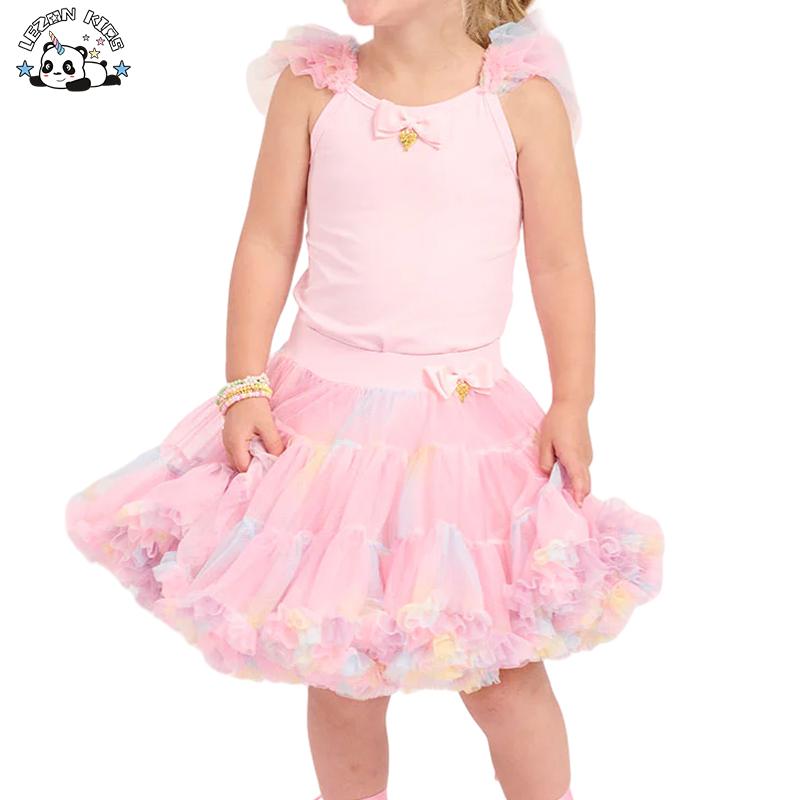 Top Fashion Cotton Top and Tutu Skirt Set