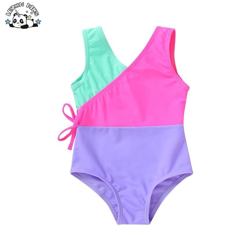 Customizable Quick Dry Elastic Girls Swimsuit