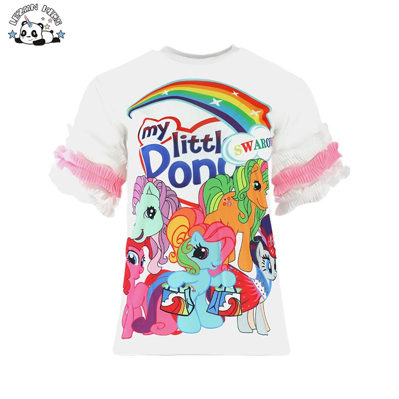 Summer Children Sequined Rainbow Zipper up Hooded Short Sleeve Top Set Casual Girls Clothing Sets