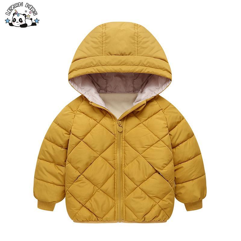 Customizable Fleece Winter Parkas Kids Jackets