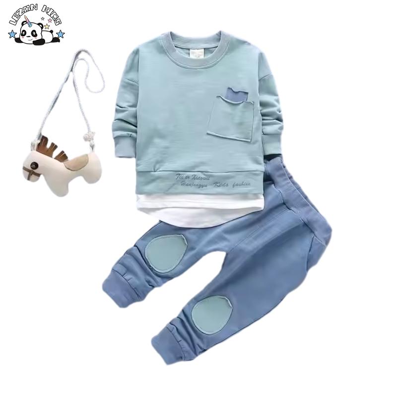 Customized Children’s Clothing Suits Wholesale Direct Sales Children’s Boys Boutique Clothing Fashion Boys’ Clothing Suits