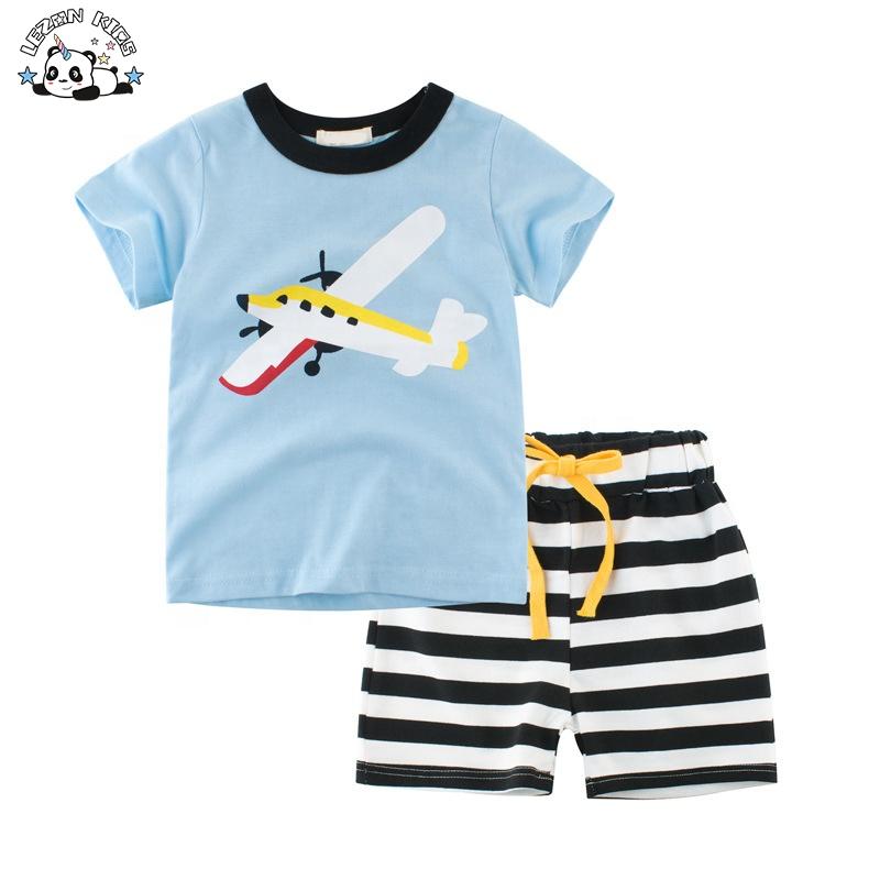 Summer Children's Clothing for 8-Year-Olds New Spring Summer Baby Clothes Boy's Two-Piece Suit