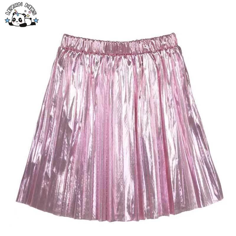 Customizable New Fahion Customized Metallic Young Sexy Mini Summer Girls Skirts for Party