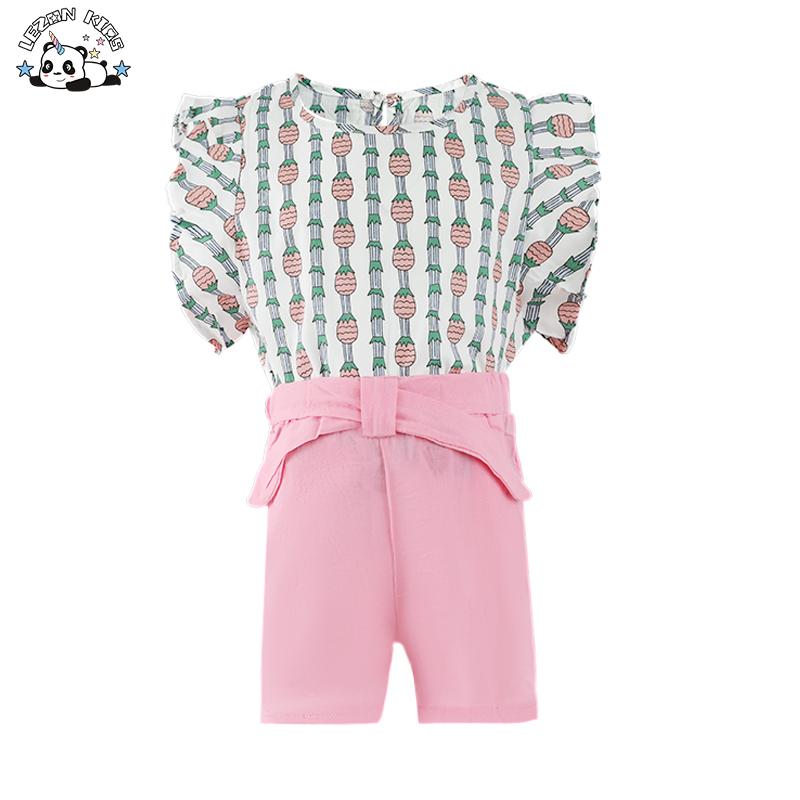 Wholesale Children’s Clothing Sleeveless Pineapple Pattern Children’s Clothing