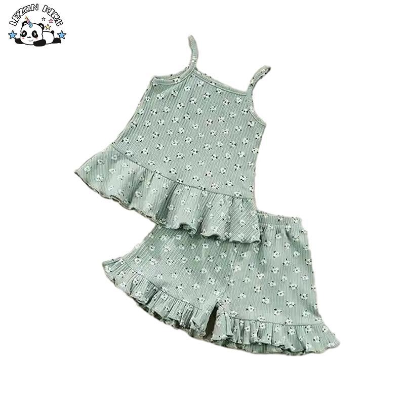 Customizable Summer Girls Clothing Set