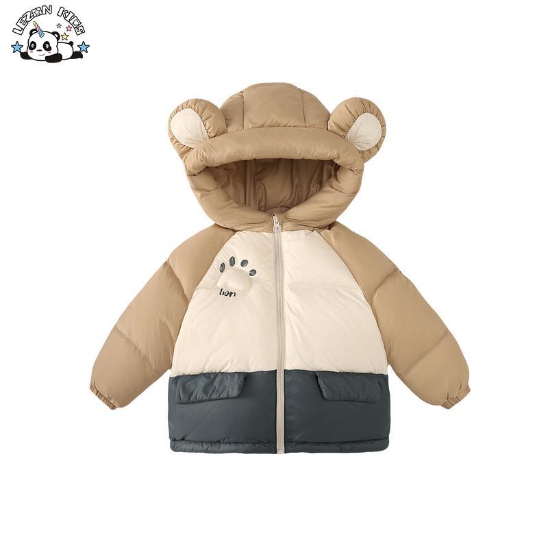 Customizable Factory Wholesale  Warm Children Hooded Jacket Kids Waterproof Puffy Coat Windbreaker Coat for Boys