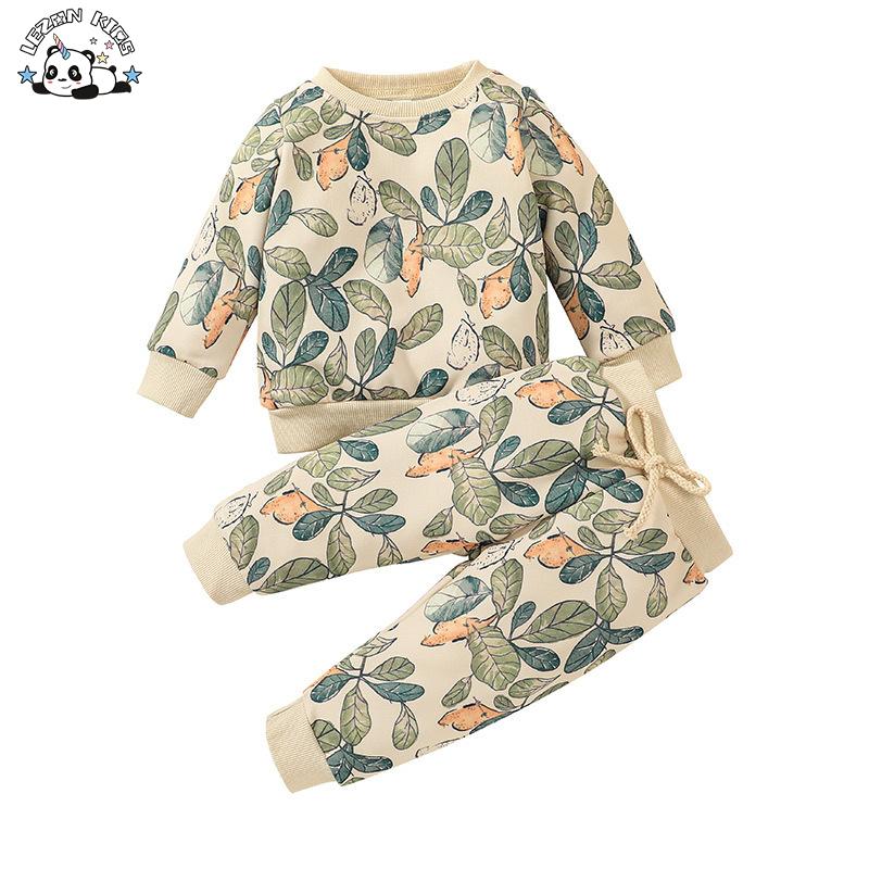 Printed Sweatshirt Set for Boys
