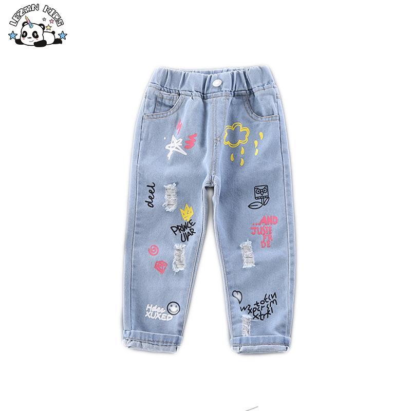 Customizable New America Style Youth Embroidered Kids Jeans