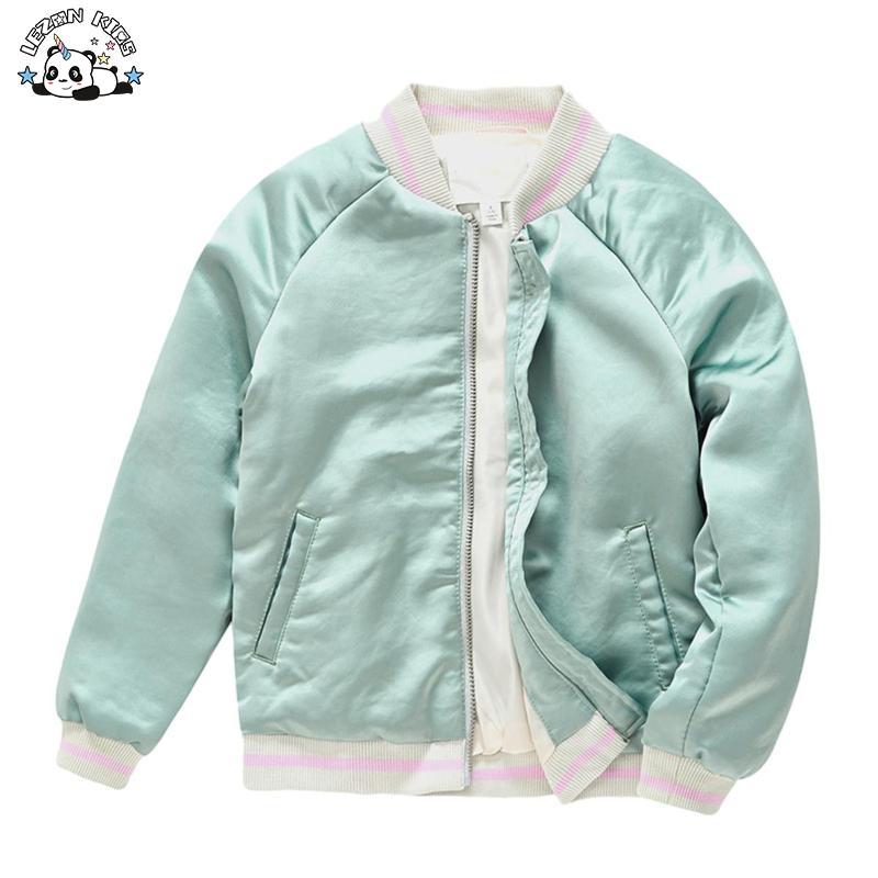 Customizable Metallic PU Butterfly Varsity Kids Jacket