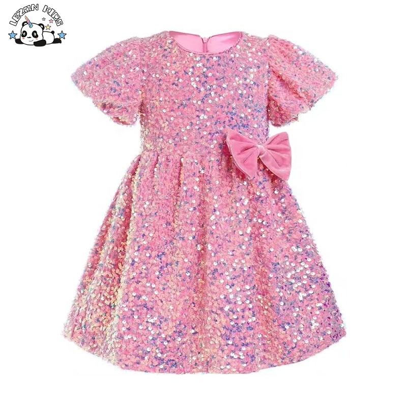 Customize Kids Velvet Dress