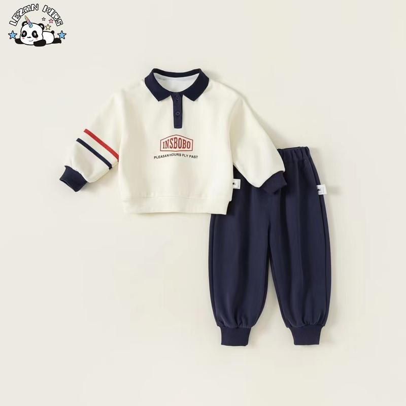 Customizable 100% Cotton Boys Sport Casual Outfits