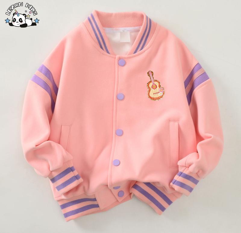 Customizable Product Explosion Cute Custom Patches Girls Jacket Cartoon Jacket for Kids Girl