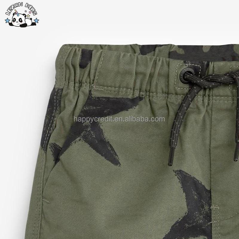 Classic Casual Summer Trend Printed Cotton Baby Boy Board Shorts